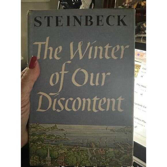 The Winter of Our Discontent by John Steinbeck 1st Edition Vintage HC/DJ 1961